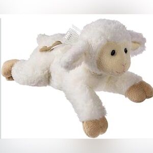 Mary Meyer Wind-up Musical Soft Plush White Lamb Toy 🎶 JesusLoves Me 🎶